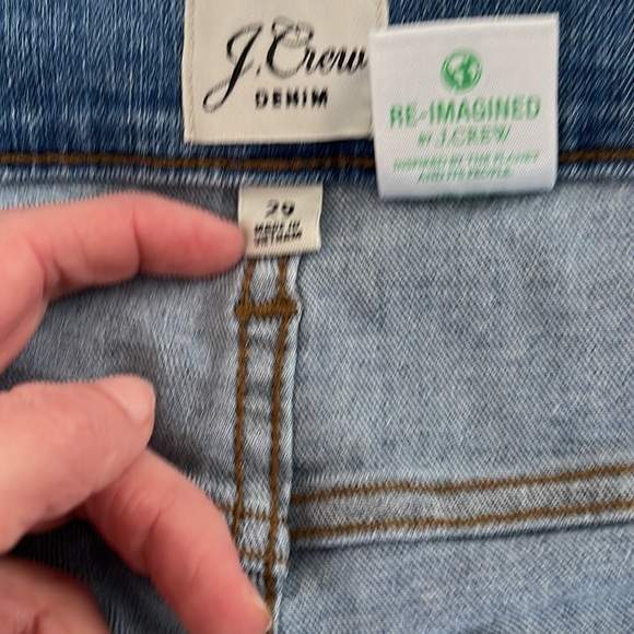 NWOT JCrew High Rise Toothpick Jean Size 29 - Picture 3 of 4